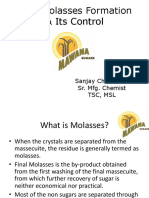 Molasses Formation and Its Control