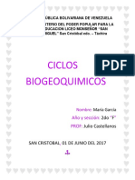 Ciclos Biogeoquimicos