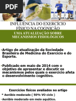 Exercicio fisico e cognição