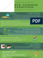 Green Climate Change Infographic PDF