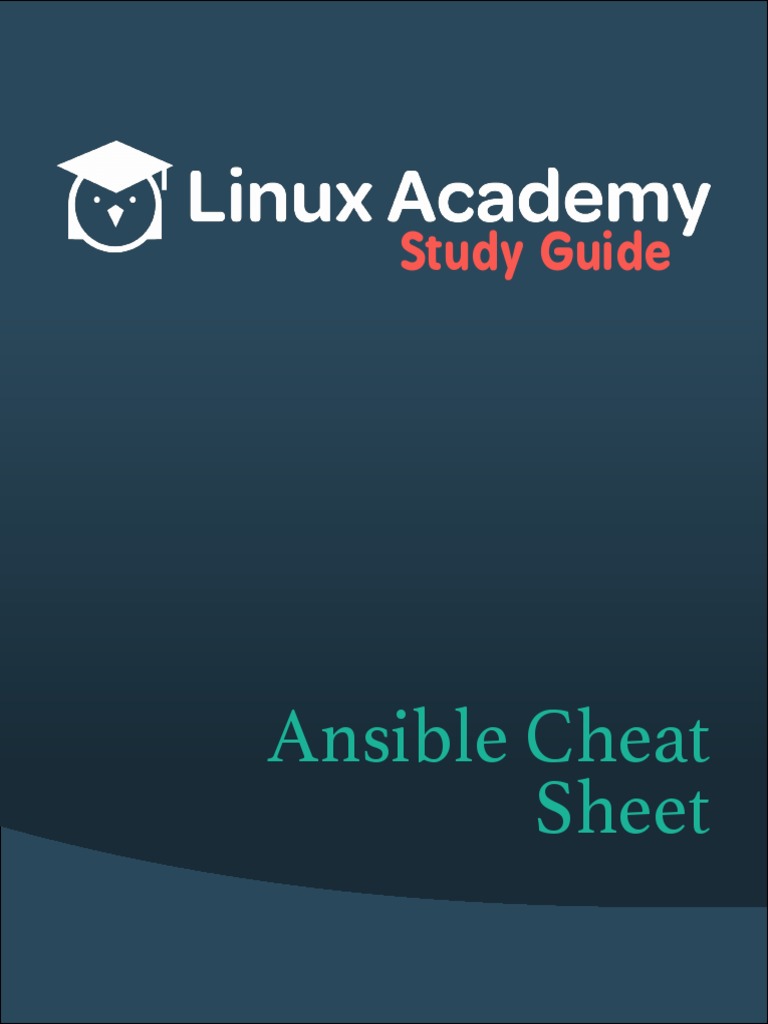 Ansible Cheat Sheet Overview | PDF | System Software | Free Software