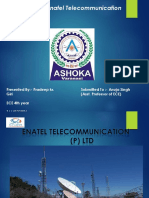 A Training On Enatel Telecommunication (PVT - LTD.)