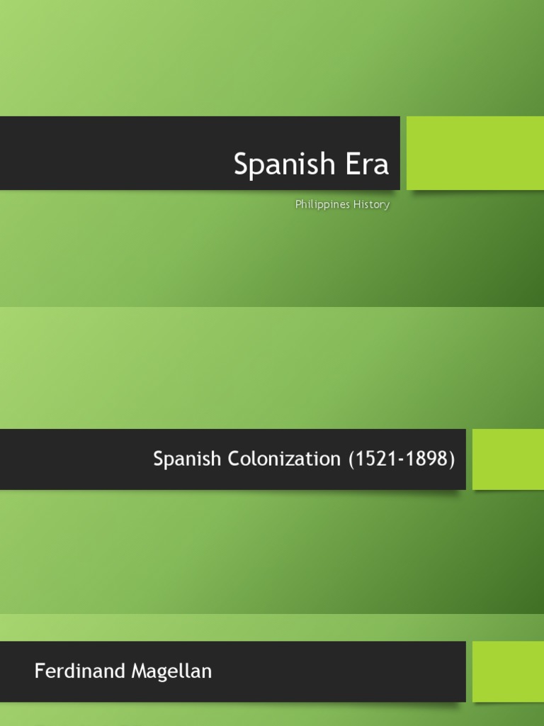 Spanish Colonization of the Philippines | PDF | Age Of Discovery ...
