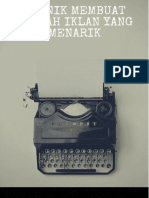 Ebook Teknik Membuat Naskah Iklan Yang Menarik