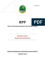Model RPP Basa Sunda SD - Pupuh Kelas 2
