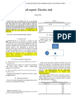 Lab Report: Electric Risk: Pepito Pérez