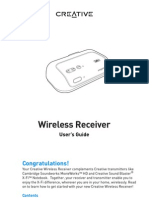 Wireless Receiver: User's Guide