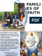 Famili Es of Faith: Lesson 11 For June 15, 2019