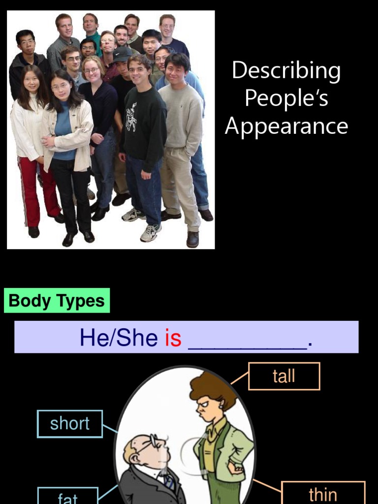 Describing People's Appearance | PDF