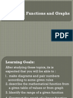 Functions, Relations and Graphs