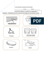 Guia Instrumentos de Percusion