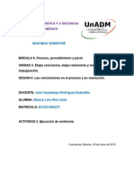 Universidad Abierta Y A Distancia de México: Segundo Semestre