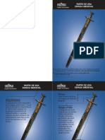 Partes de Una Espada Medieval Foyeto PDF