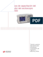 Recursos de Capacitación Del Educador Del Osciloscopio DSO1000
