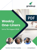 Weekly Oneliner 1st To 7th August Eng 20 PDF
