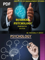 Business Psychology PPT New