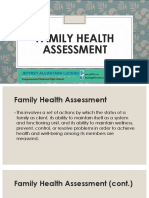 Family Health Assessment