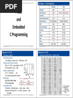 Pic18 and Embedded C