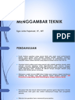 Menggambar Teknik Pendahuluan