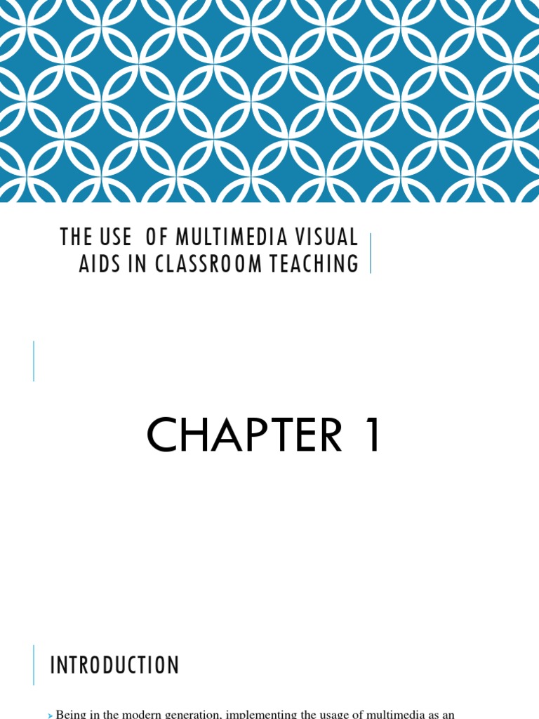 Multimedia Visual Aids In Teaching Pdf Multimedia Teachers