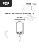 CRX3 NEW Communication Protocol