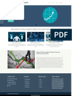 Stock Market Prediction System Screens