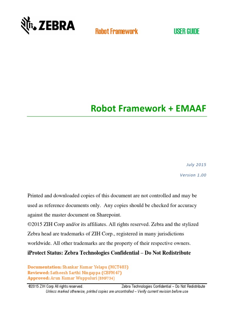 Robot Framework User Guide Pdf – PWJC