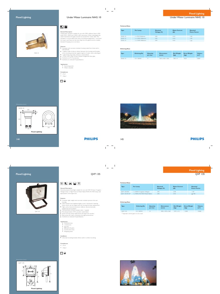 Flood Lighting-Final PDF | PDF | Lighting | Incandescent Light Bulb