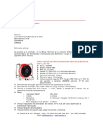 Ventilador Extractor Motorizacion Electrica 220V y 50 HZ: Info@improfor - CL WWW - Improfor.cl