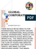 Global Corporations: Belarmino, Mary Ann S