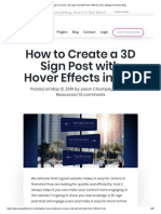 How to Create a 3D Sign Post With Hover Effects in Divi _ Elegant Themes Blog