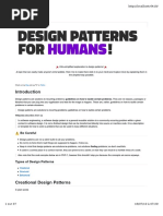 Design Patterns For Humans