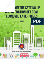 Lbc-111-Manual on the Setting Up and Operation of Local Economic Enterprises