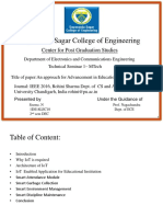 Dayananda Sagar College of Engineering: Center For Post Graduation Studies