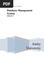 Database Management System For Online PDF