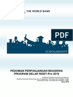 Panduan Perpanjangan Besiswa Program Gelar RISET Pro 2019