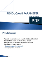 Parameter] Menduga Parameter Populasi Menggunakan Selang Kepercayaan