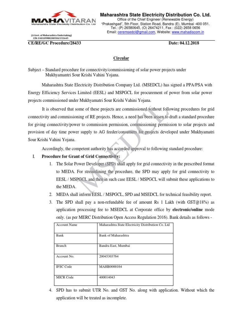 Solar Project Commissioning Guidelines | PDF | Electrical Grid ...