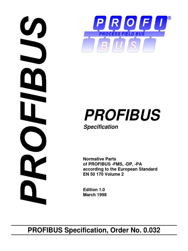 Profibus Specification 1.0 (1998) PDF | PDF | Osi Model ...