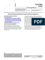 Circuit Note: Electrochemical Gas Measurement System With Sensor Diagnostics