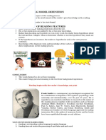 Top-Down Reading Model Defenition: Conclusion