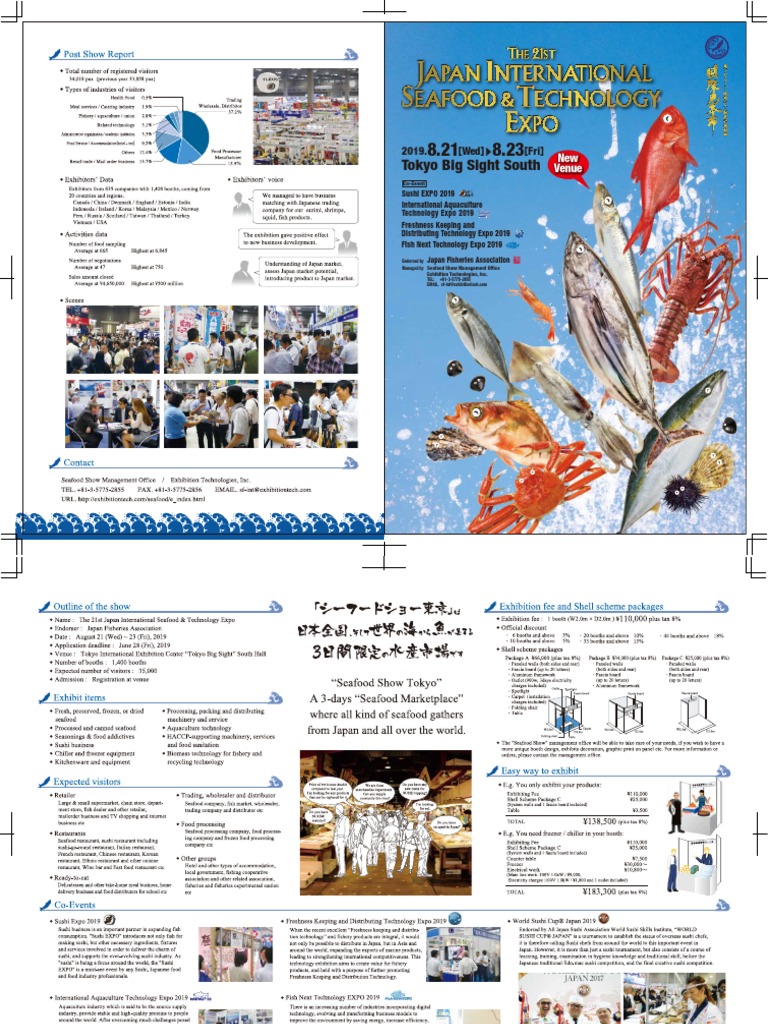 Japan International Seafood & Technology Expo Tokyo Big Sight South PDF