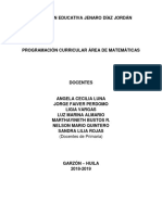 Programacion - Matematicas Luis Fernando