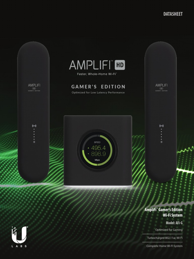 Datasheet: Gamer'S Edition | PDF | Wi Fi | Ieee 802.11