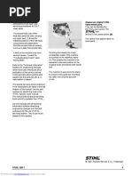 Manuale di Riparazione Decespugliatore Stihl FS490 FS510 FS560