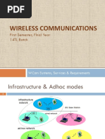 Wireless Communication Systems, Services & Requirements