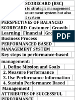 New Approach To Strategic Management Not Only A Measurement System But Also A Management System