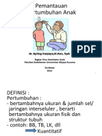 Pemantauan Pertumbuhan Anak