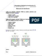 Guía cable UTP directo PC-Router