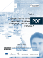 Prirucnik Upoznavanje S Mreznom Opremom I Sustavom Za Upravljanje I Nadzor Mreze - MODEL A